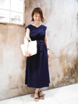 BARNYARDSTORM本部さん（レディース・160cm）の夏コーディネート