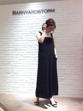 BARNYARDSTORM本部さん（レディース・161cm）の夏コーディネート
