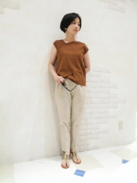 BARNYARDSTORM本部さん（レディース・156cm）の夏コーディネート