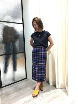 BARNYARDSTORM本部さん(レディース・154cm)の夏コーディネート
