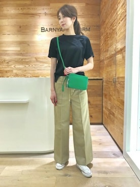 BARNYARDSTORM本部さん（レディース・174cm）の夏コーディネート