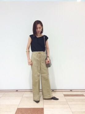 BARNYARDSTORM本部さん（レディース・159cm）の夏コーディネート