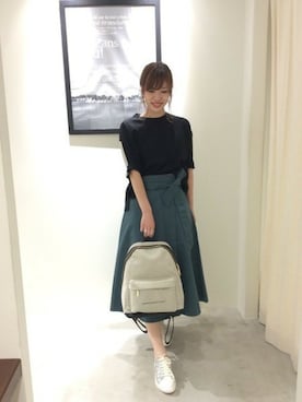 BARNYARDSTORM本部さん(レディース・163cm)の夏コーディネート