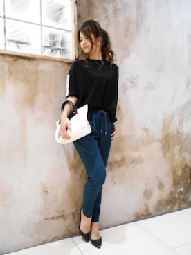 BARNYARDSTORM本部さん(レディース・160cm)の夏コーディネート