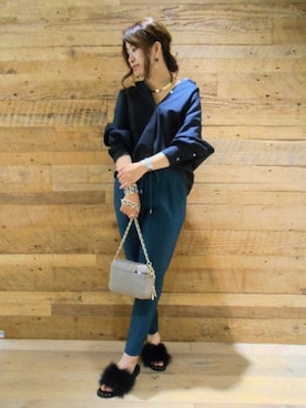 BARNYARDSTORM本部さん(レディース・156cm)の夏コーディネート