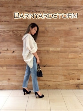 BARNYARDSTORM本部さん(レディース・157cm)の夏コーディネート