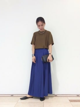 BARNYARDSTORM本部さん（レディース・159cm）の夏コーディネート