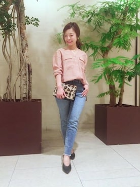 BARNYARDSTORM本部さん（レディース・155cm）の夏コーディネート