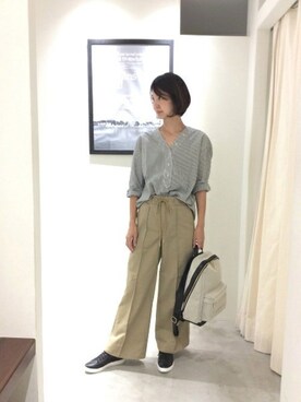 BARNYARDSTORM本部さん(レディース・168cm)の夏コーディネート