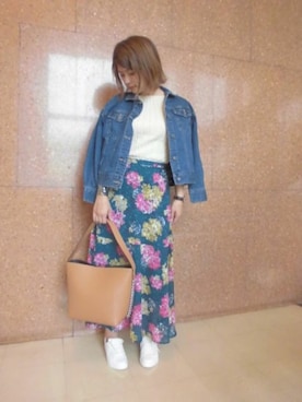 BARNYARDSTORM本部さん（レディース・165cm）の夏コーディネート