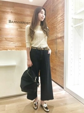 BARNYARDSTORM本部さん(レディース・174cm)の夏コーディネート