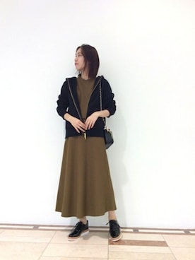 「ニットアップ」｜「アイテム（その他シューズ）」を使った、BARNYARDSTORM本部さん（レディース・159cm）の夏コーディネート