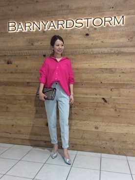BARNYARDSTORM本部さん(レディース・158cm)の夏コーディネート