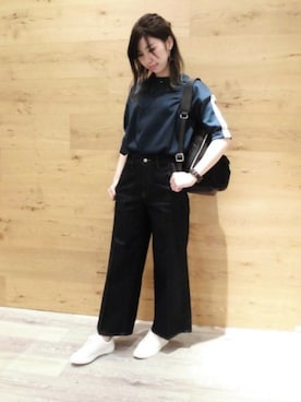 BARNYARDSTORM本部さん(レディース・163cm)の秋コーディネート