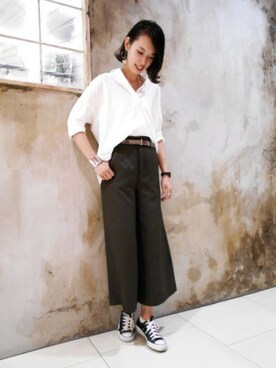 BARNYARDSTORM本部さん（レディース・170cm）の秋コーディネート