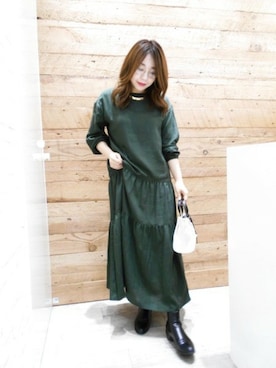 BARNYARDSTORM本部さん(レディース・161cm)の秋コーディネート