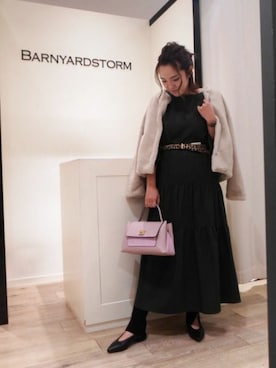 BARNYARDSTORM本部さん（レディース・164cm）の秋コーディネート
