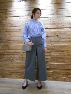 BARNYARDSTORM本部さん（レディース・172cm）の秋コーディネート