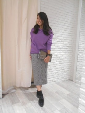 BARNYARDSTORM本部さん（レディース・164cm）の秋コーディネート