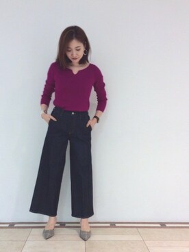 BARNYARDSTORM本部さん(レディース・162cm)の秋コーディネート