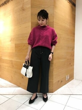 BARNYARDSTORM本部さん(レディース・152cm)の秋コーディネート