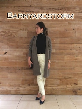 BARNYARDSTORM本部さん(レディース・157cm)の秋コーディネート