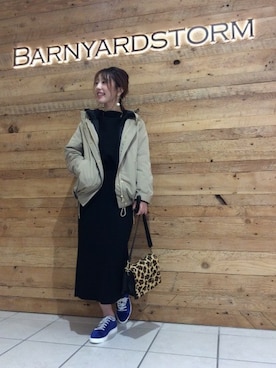 BARNYARDSTORM本部さん(レディース・158cm)の秋コーディネート