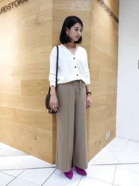 BARNYARDSTORM本部さん（レディース・159cm）の秋コーディネート