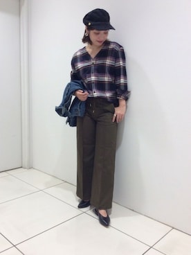 BARNYARDSTORM本部さん(レディース・160cm)の秋コーディネート