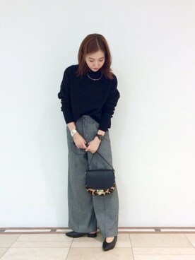 BARNYARDSTORM本部さん（レディース・162cm）の秋コーディネート