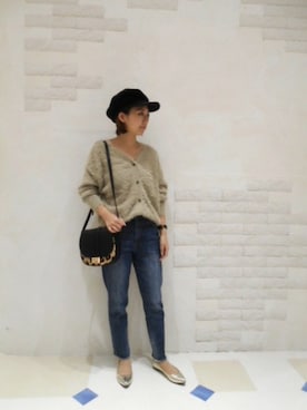 BARNYARDSTORM本部さん（レディース・158cm）の秋コーディネート