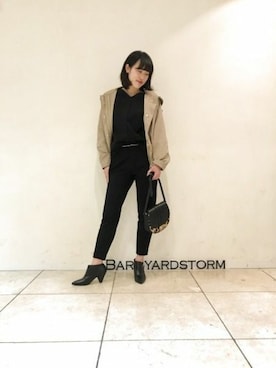 BARNYARDSTORM本部さん(レディース・167cm)の秋コーディネート