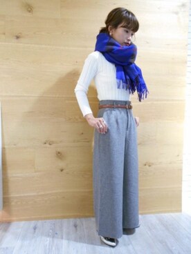 BARNYARDSTORM本部さん（レディース・153cm）の秋コーディネート