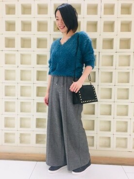 BARNYARDSTORM本部さん（レディース・164cm）の秋コーディネート