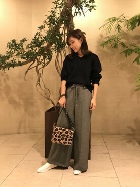 BARNYARDSTORM本部さん（レディース・164cm）の秋コーディネート