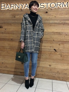BARNYARDSTORM本部さん（レディース・173cm）の秋コーディネート
