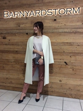 BARNYARDSTORM本部さん(レディース・158cm)の秋コーディネート