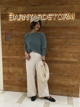 BARNYARDSTORM本部さん(レディース・164cm)の秋コーディネート