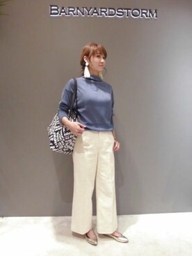 BARNYARDSTORM本部さん(レディース・165cm)の秋コーディネート