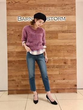 BARNYARDSTORM本部さん(レディース・174cm)の秋コーディネート