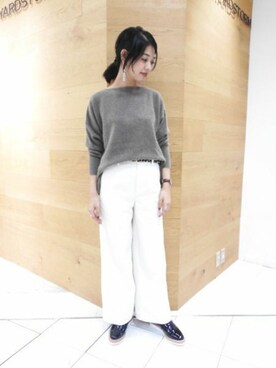 BARNYARDSTORM本部さん（レディース・159cm）の秋コーディネート