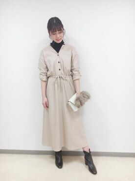 BARNYARDSTORM本部さん(レディース・163cm)の秋コーディネート