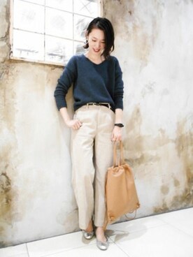 BARNYARDSTORM本部さん（レディース・170cm）の秋コーディネート