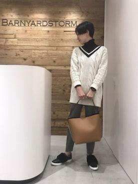 BARNYARDSTORM本部さん(レディース・164cm)の秋コーディネート