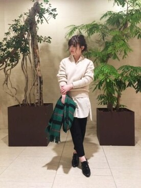 BARNYARDSTORM本部さん（レディース・155cm）の秋コーディネート