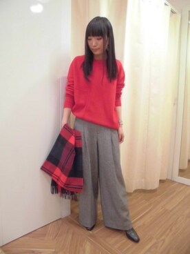 BARNYARDSTORM本部さん(レディース・158cm)の秋コーディネート