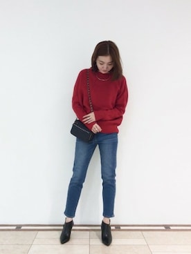 BARNYARDSTORM本部さん(レディース・161cm)の秋コーディネート