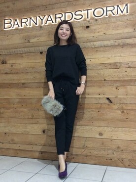BARNYARDSTORM本部さん(レディース・170cm)の秋コーディネート