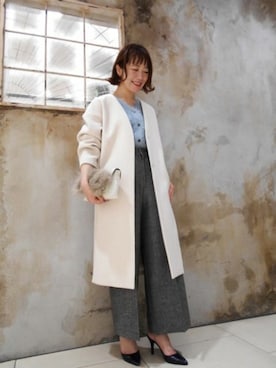 BARNYARDSTORM本部さん(レディース・167cm)の冬コーディネート