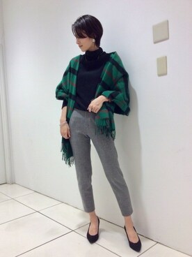 BARNYARDSTORM本部さん(レディース・167cm)の冬コーディネート